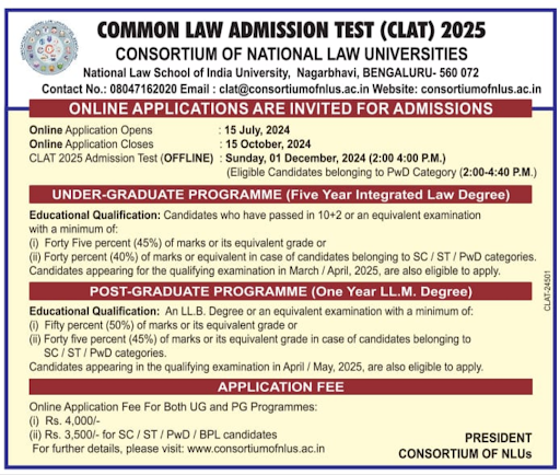 CLAT 2024-25