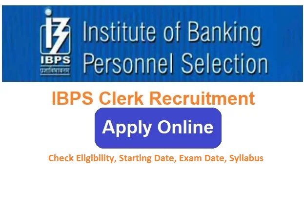 IBPS Clerk Recruitment 2024