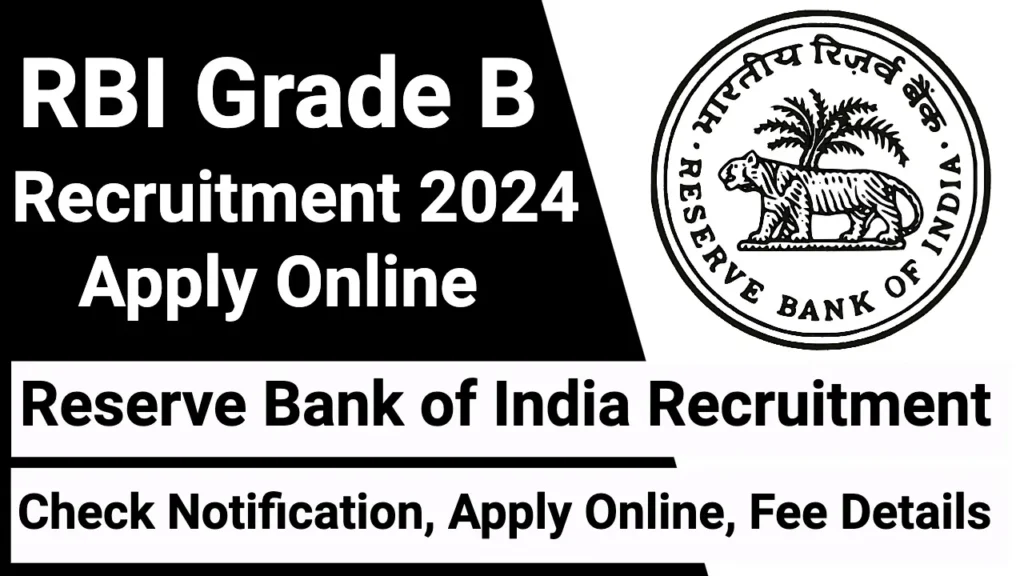 RBI B Grade Recruitment 2024