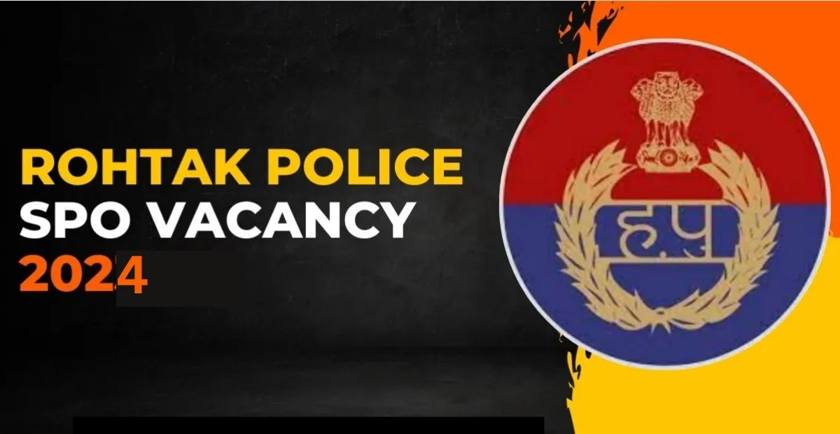 Rohtak Police SPO Recruitment 2024