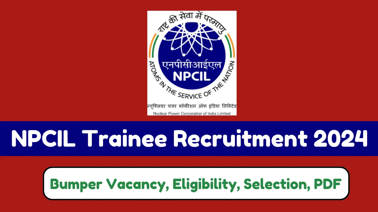 NPCIL Stipendiary Trainee Recruitment 2024