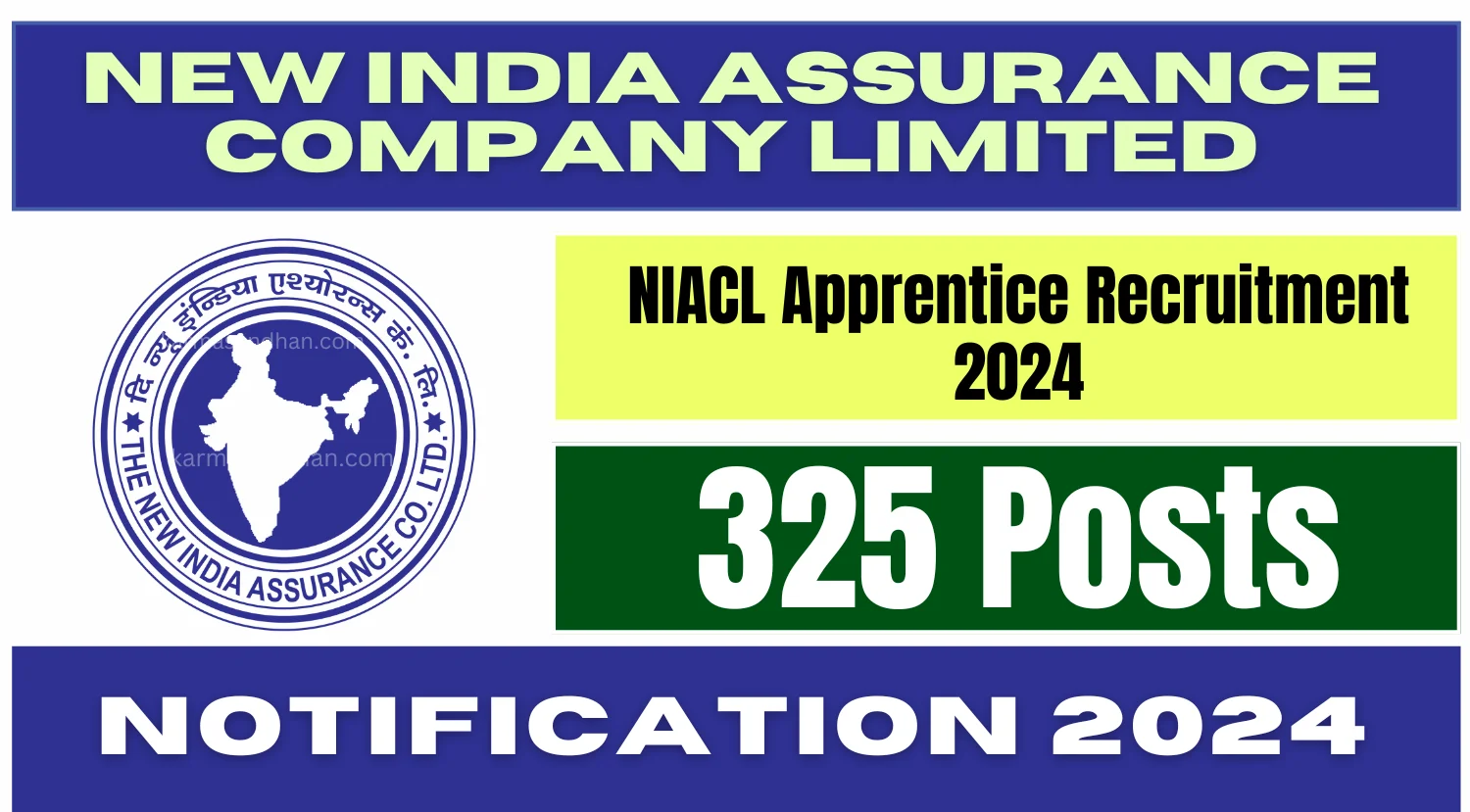 NIACL Apprentice Recruitment 2024