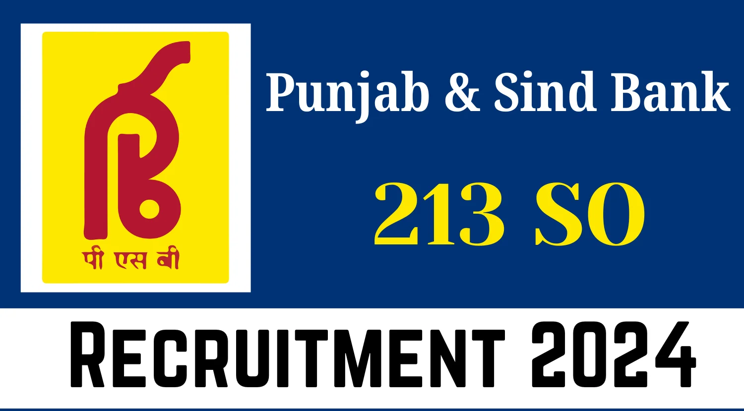 PSB Bank SO Vacancy Recruitment 2024