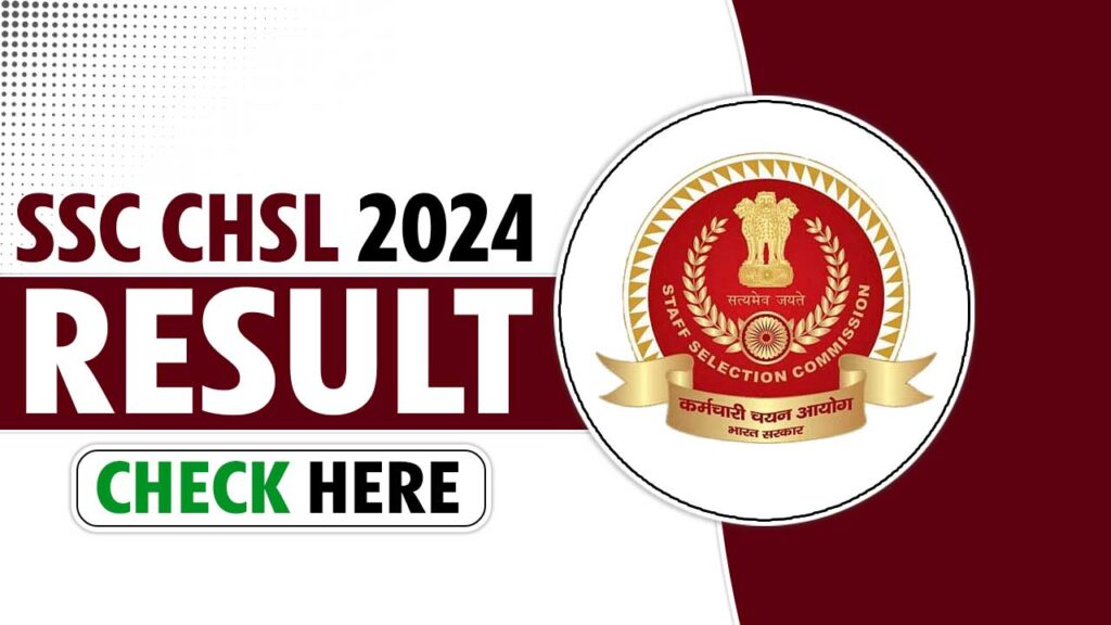 SSC CHSL 2024 Result