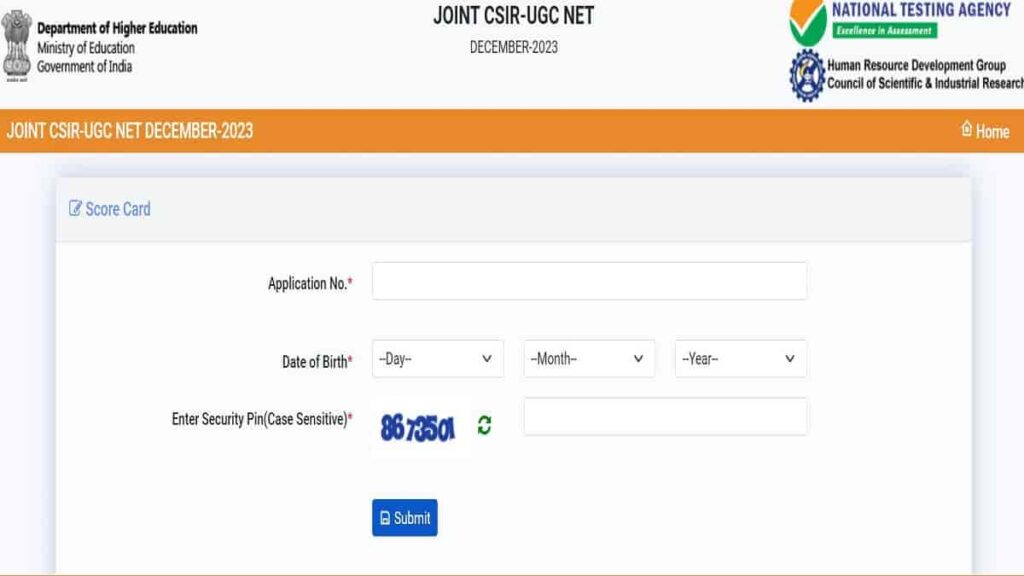 CSIR NET Result 2024