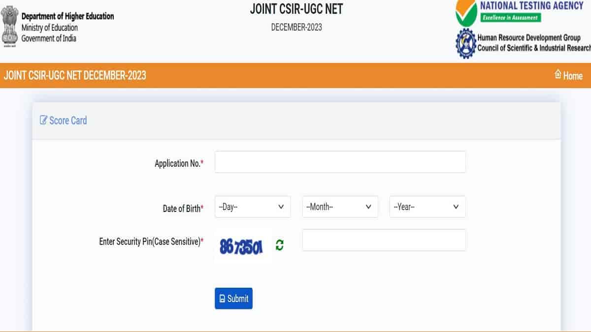 CSIR NET Result 2024