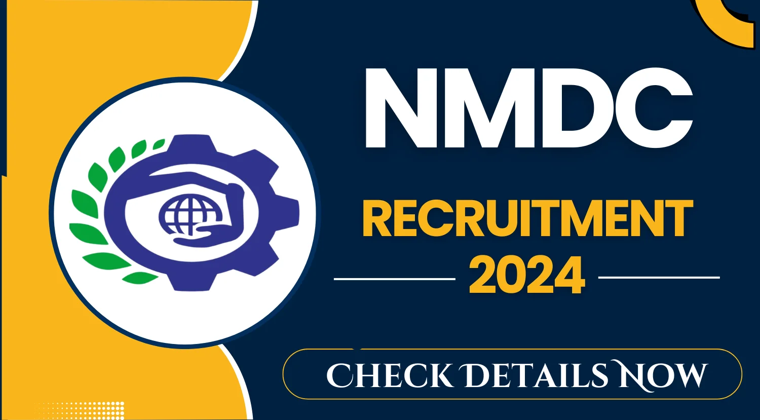 NMDC JOT Recruitment 2024