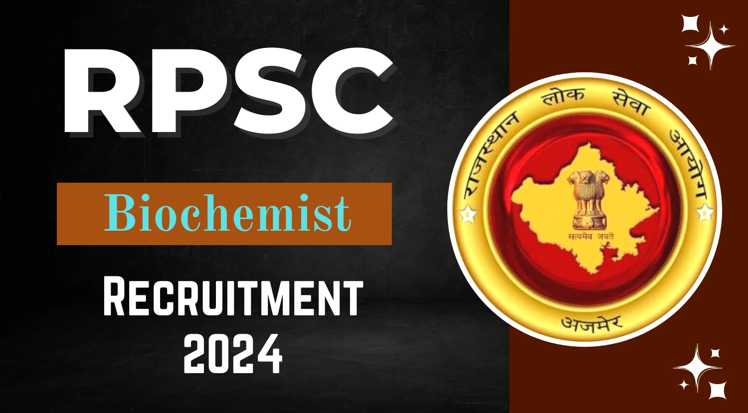 RPSC Biochemist Recruitment 2024