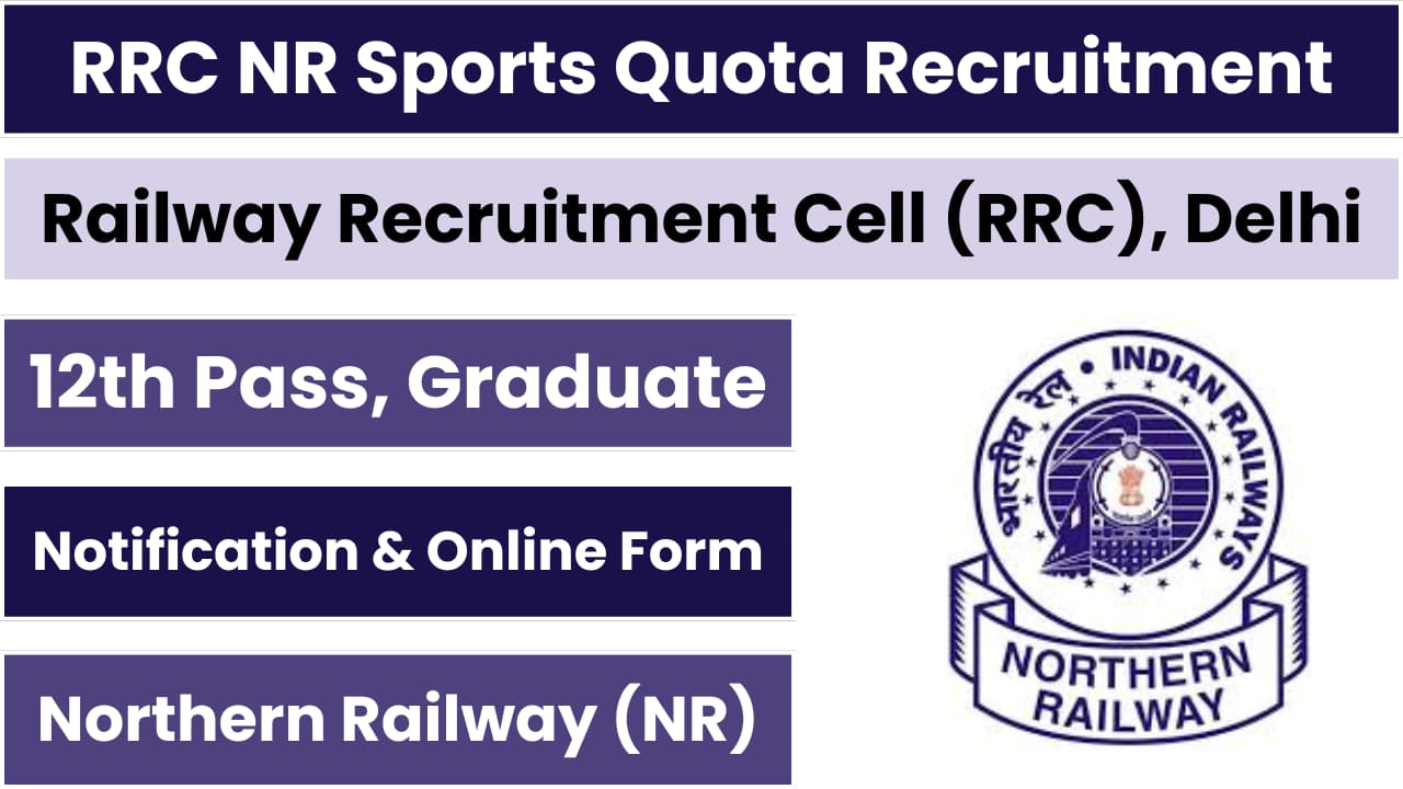 RRC NR Sports Quota Recruitment 2024