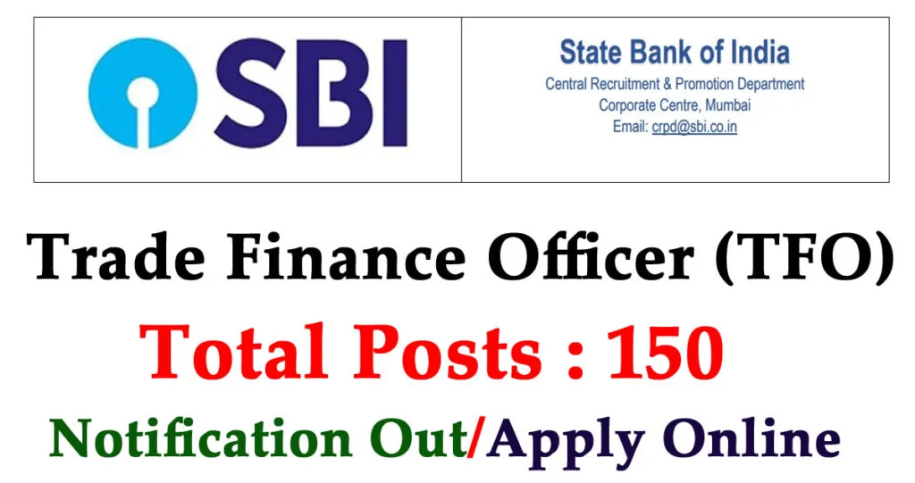 SBI Trade Finance Officer Recruitment 2025